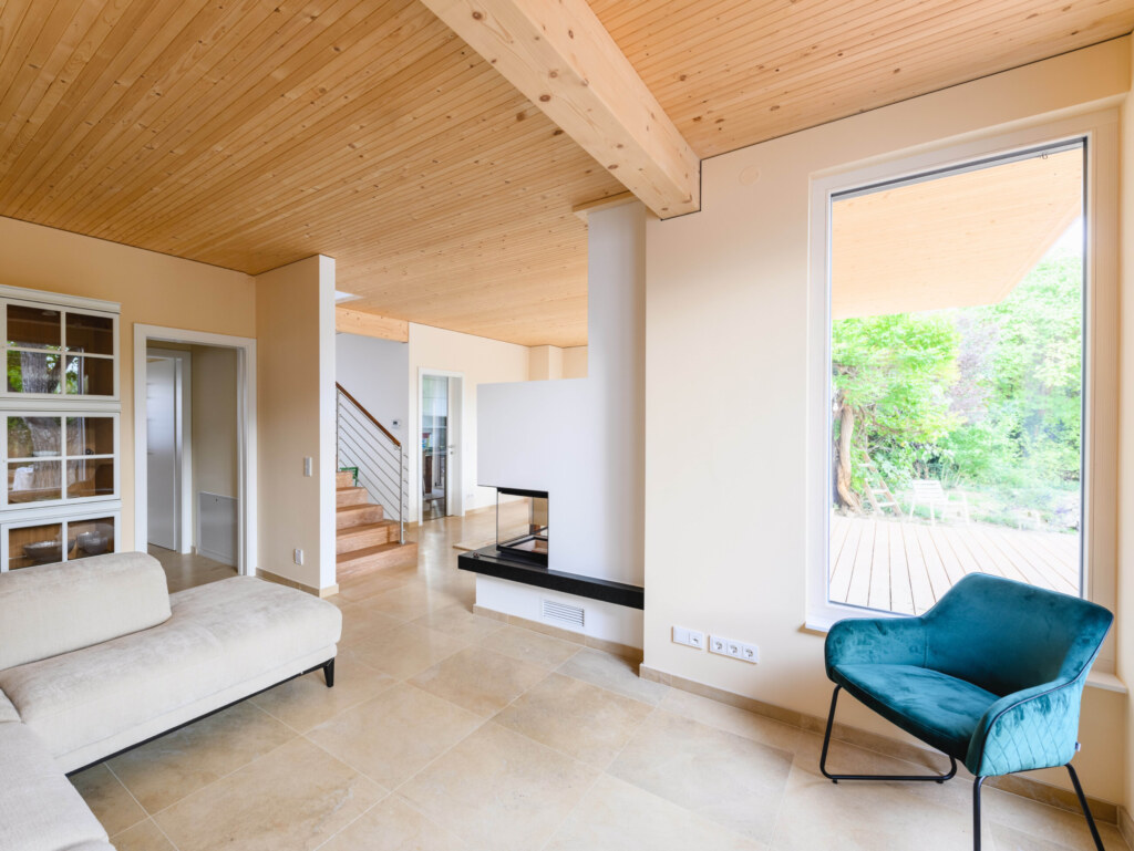 Holzhaus Neubau Genaralunternehmer THON Neubau eines Einfamilienhauses in Holzbauweise durch THON Baubetreuung als Generalunternehmer und Planer