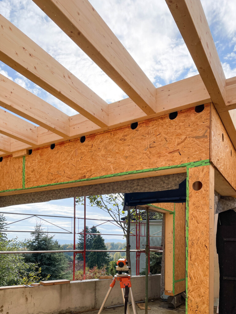 Planung Holzhaus Hadersfeld Thon-Baubetreuung Generalunternehmer Planung und Realisierung eines Holzhauses in Hadersfeld durch THON Baubetreuung GmbH als Generalunternehmer