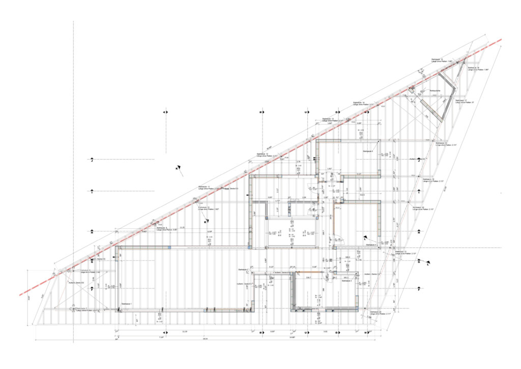 241120_Dachplan Dachplan eines Hauses in Holzbauweise: Projekt der THON Baubetreuung GmbH
