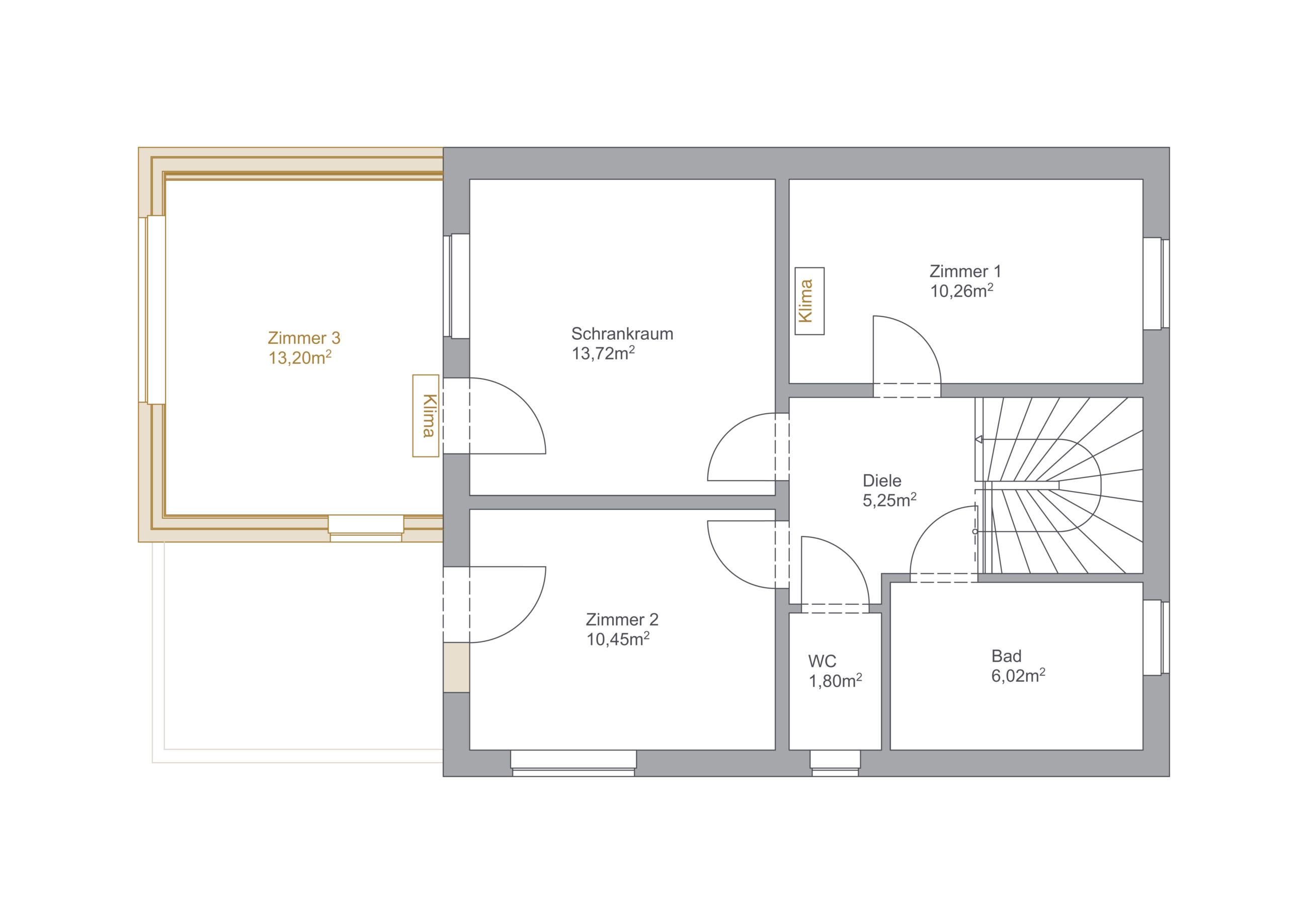 Zubau Einfamilienhaus Generalunternehmer Holzbau Wien THON Baubetreuung