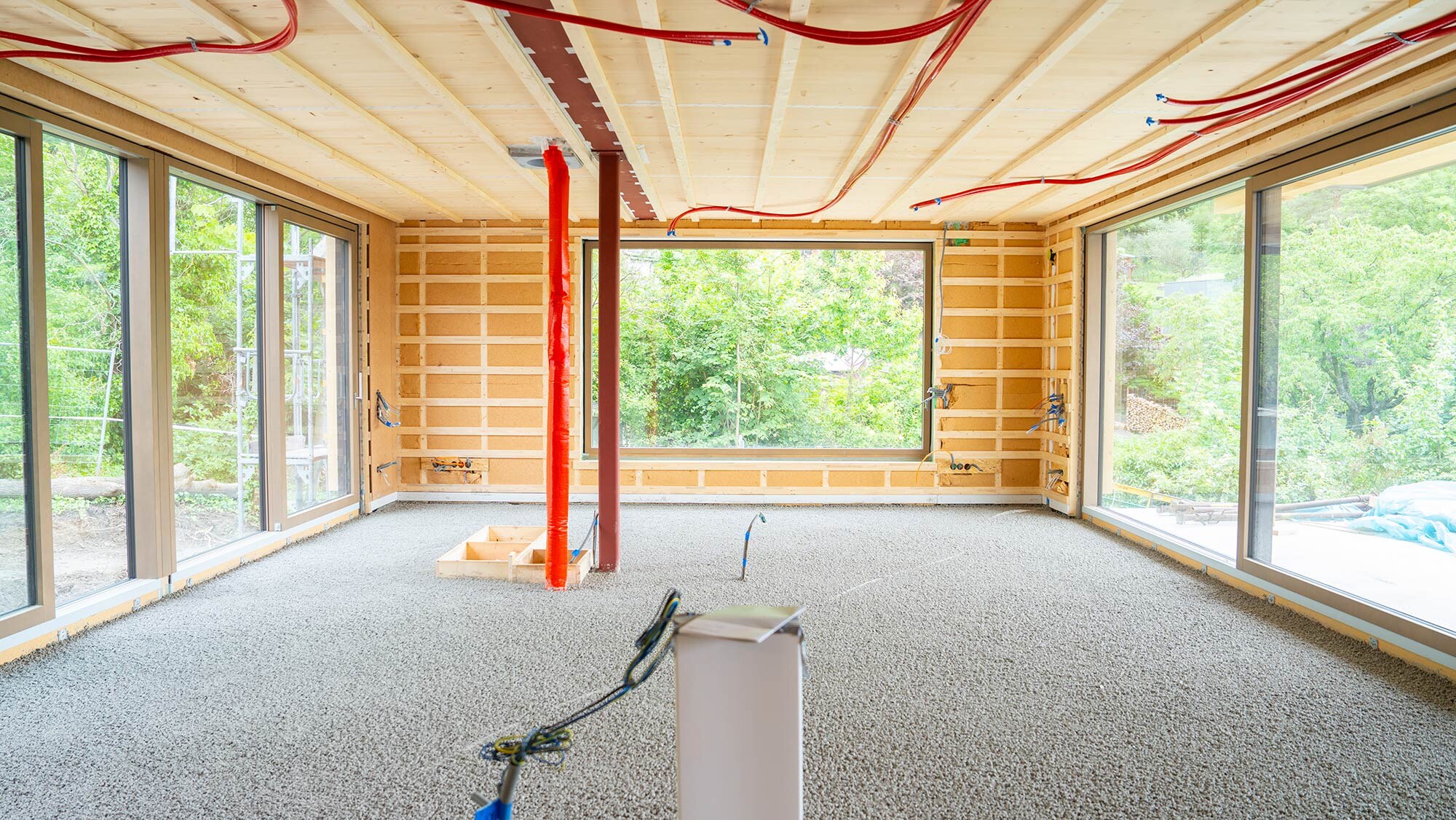 Holzhaus-Bau durch THON Baubetreuung GmbH als Totalunternehmer in Wien